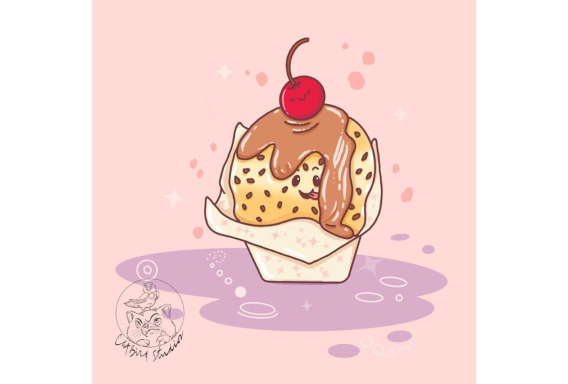 Iced Muffin