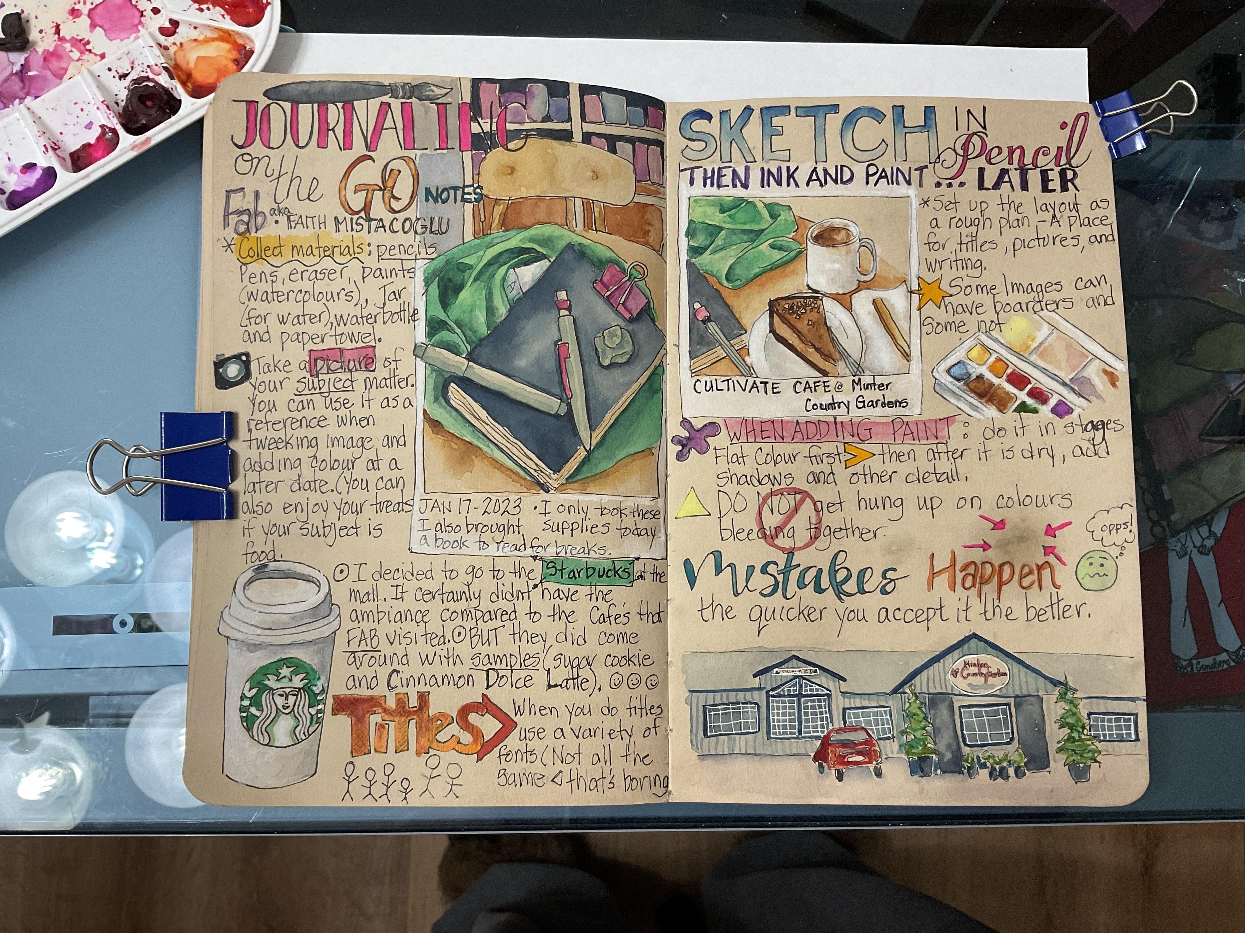 Journaling on the go - student project