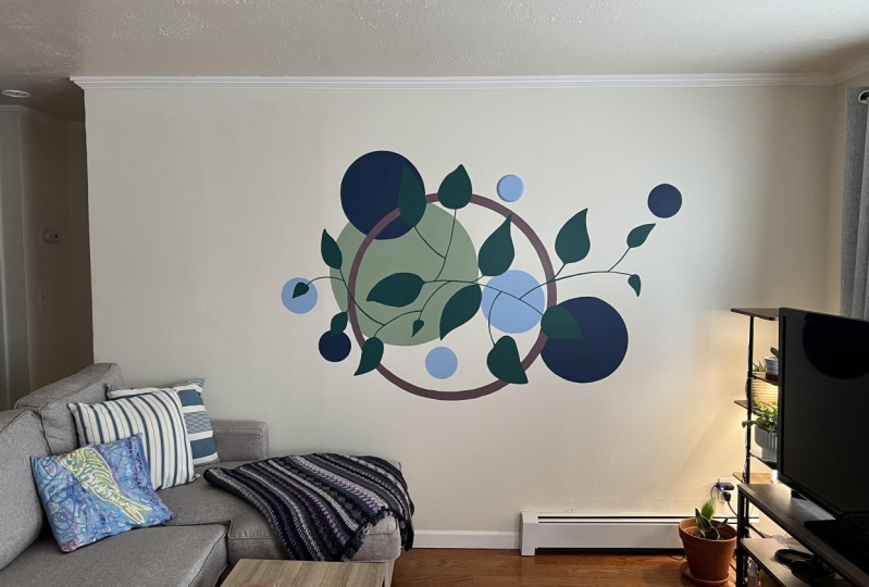 Living room Mural