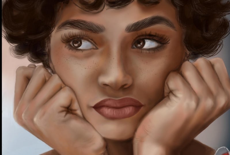Procreate Portrait Painting