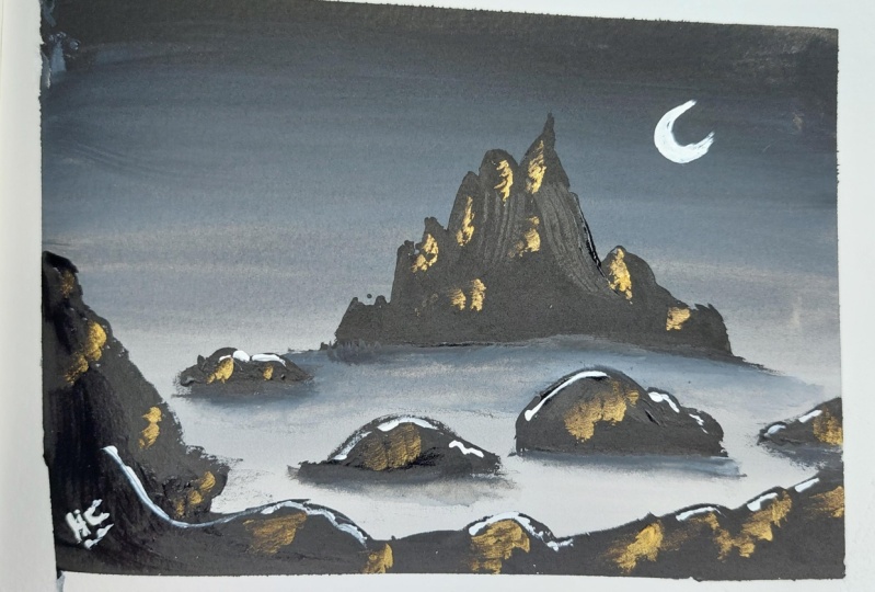 Moody landscape
