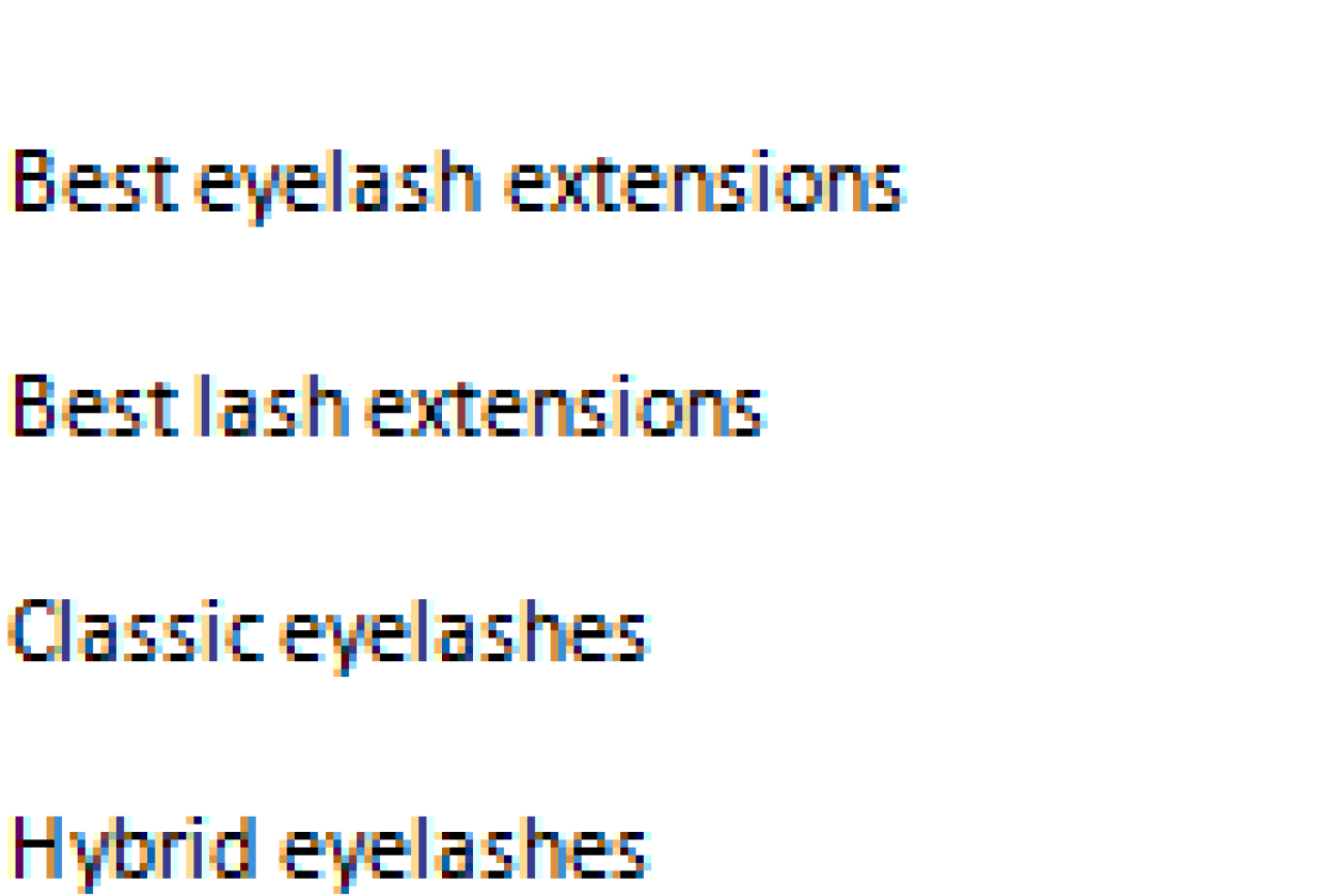 Why Eyelash Extensions Make A Difference - student project