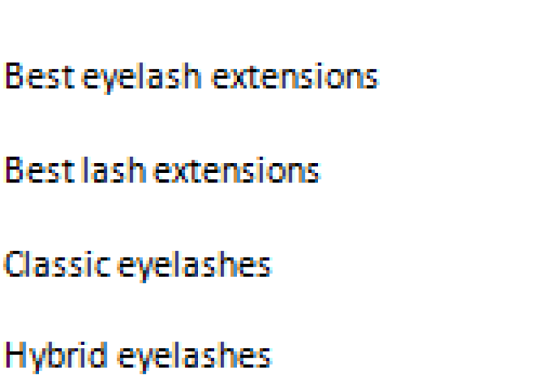 Why Eyelash Extensions Make A Difference