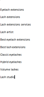 Why Eyelash Extensions Make A Difference - student project