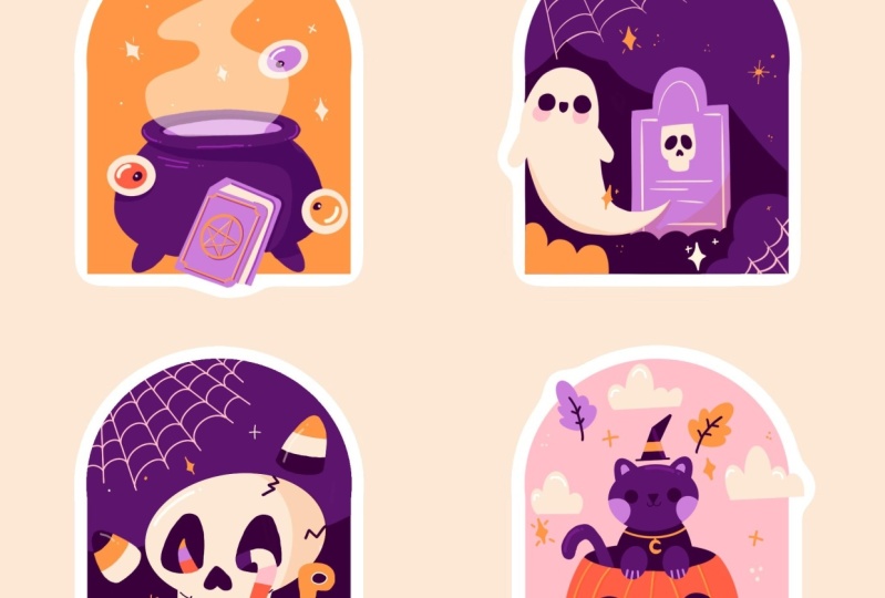 Stickers Halloween