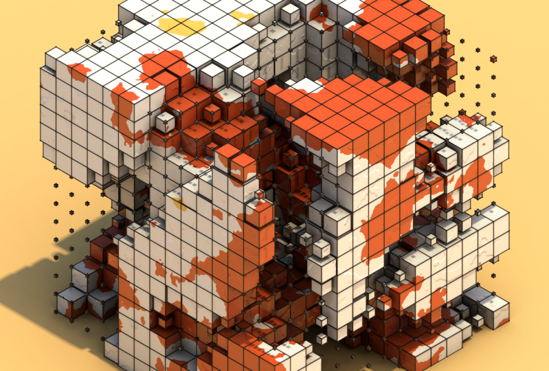 3D cube
