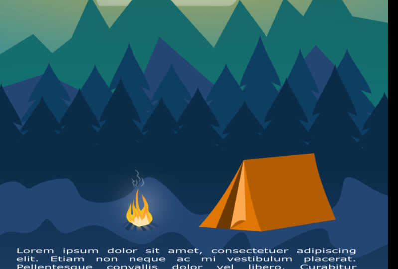 Camping Poster