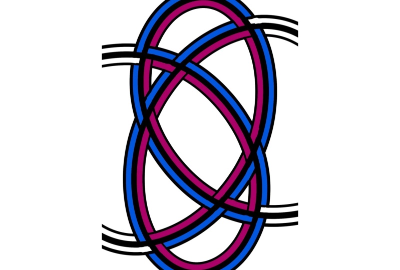 Multi line brush that works for drawing knots!