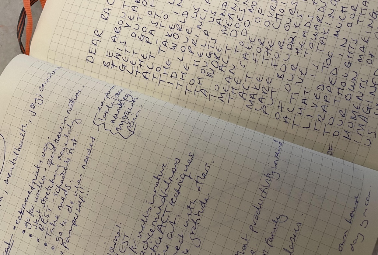 My intention setting - student project
