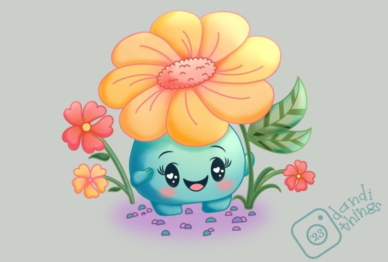 Flower Power Monster