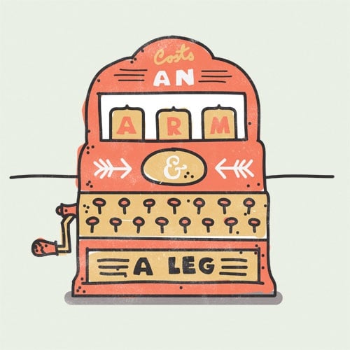 Costs an arm and a leg! Skillshare Projects