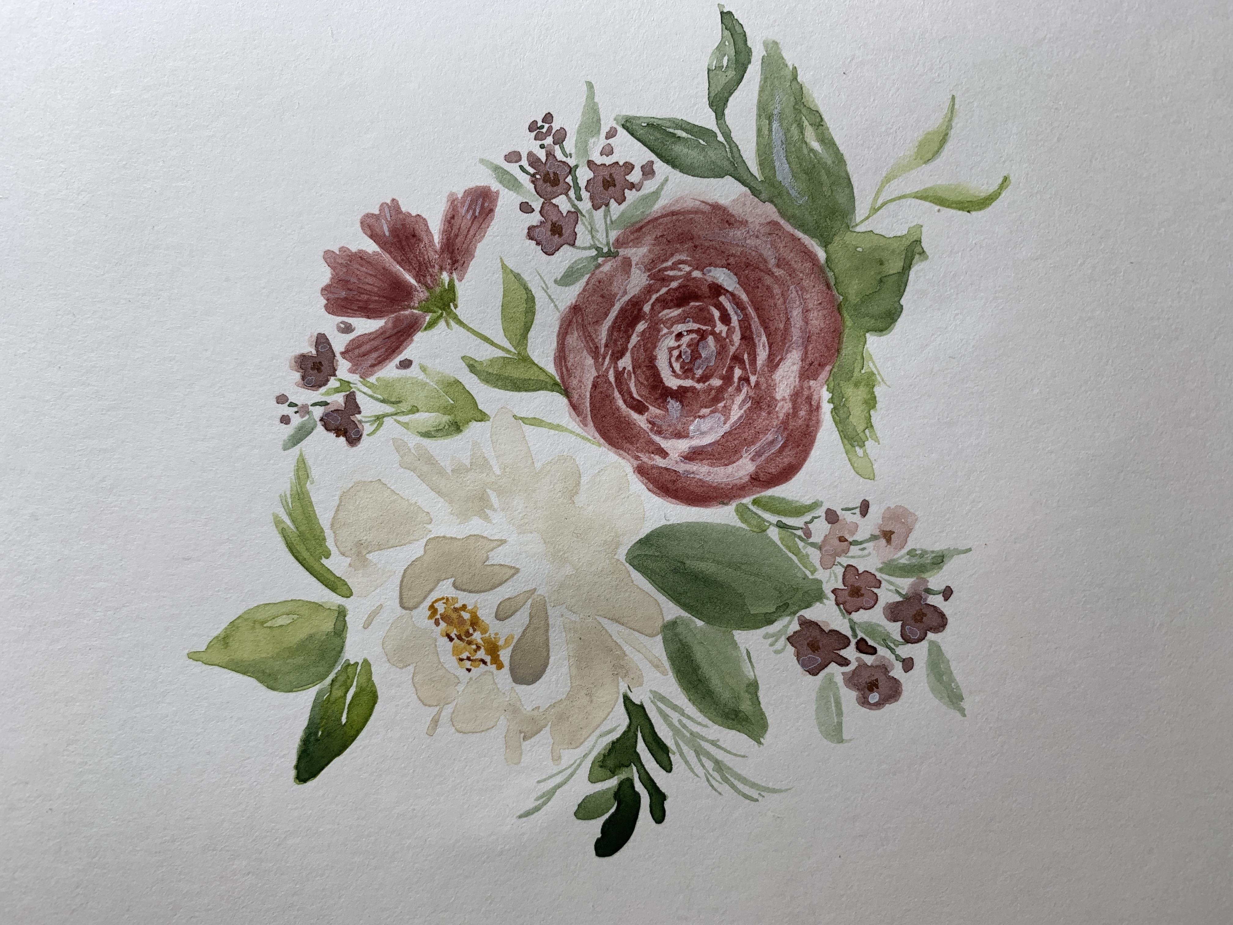Floral arrangement - student project