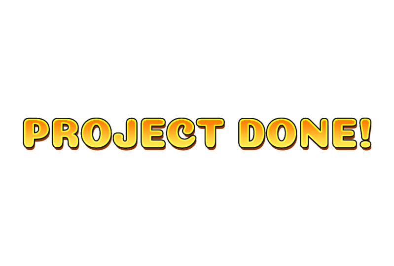 Text Effect In Photopea Project Completed