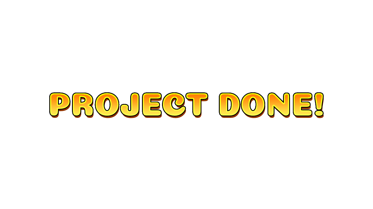Text Effect In Photopea Project Completed - student project