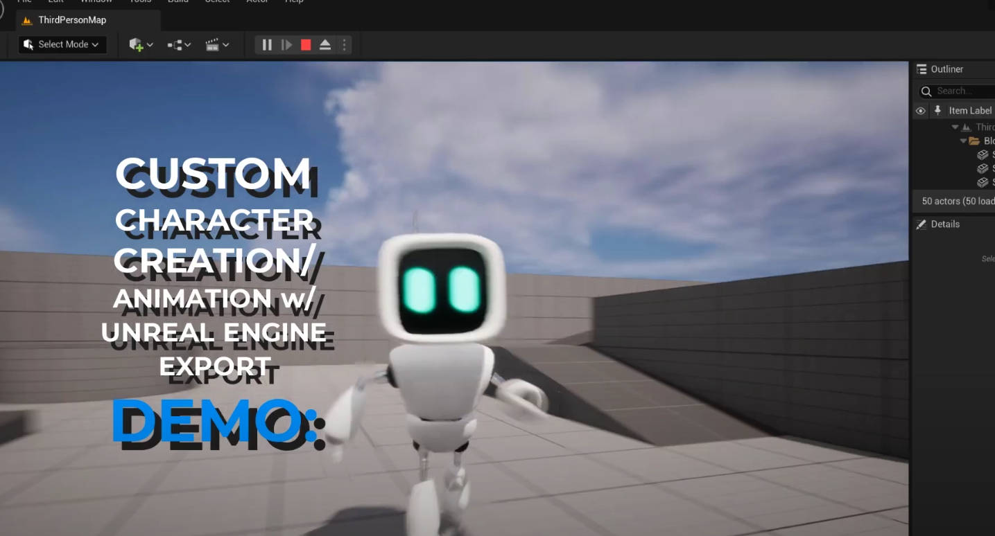 Maya To Unreal Character Creation And Animation