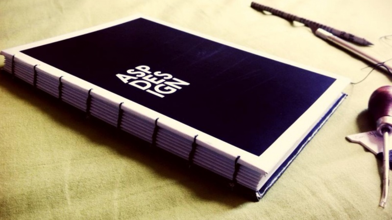 Coptic Stitch Book for Work
