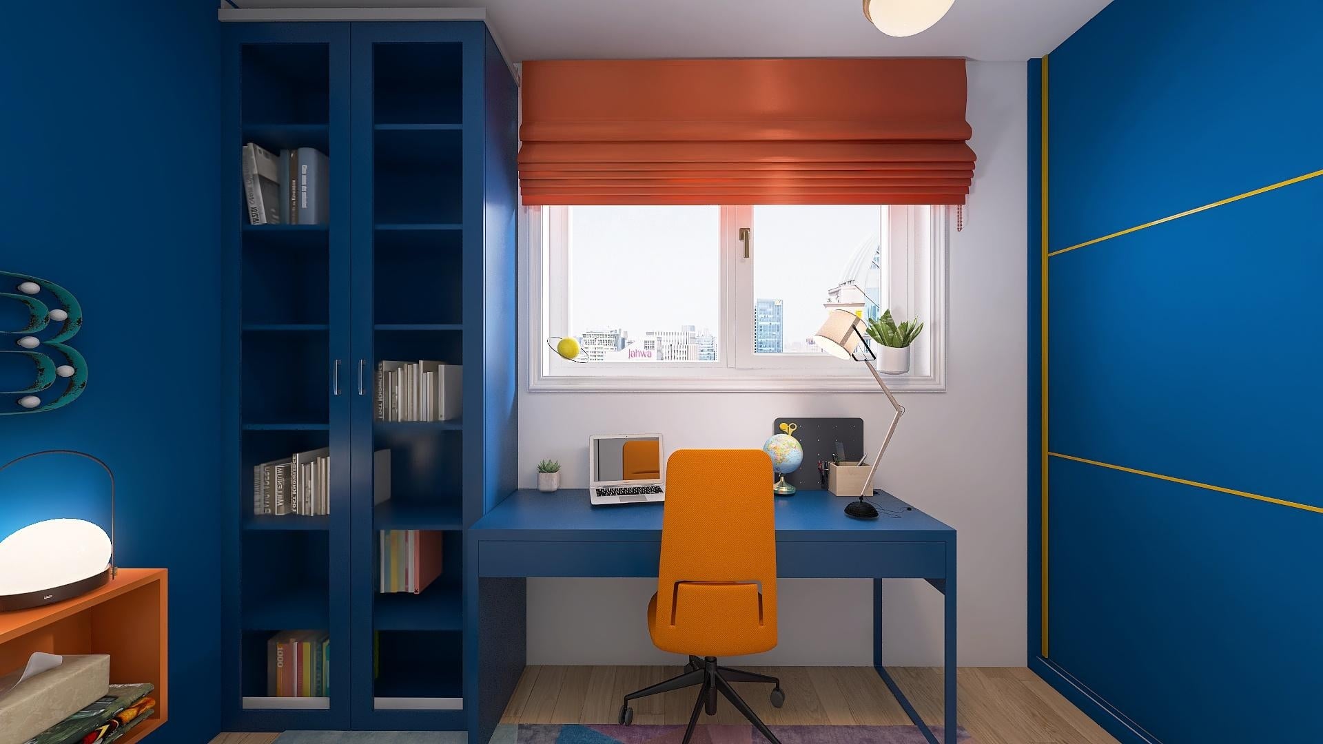 Boy's room render - student project