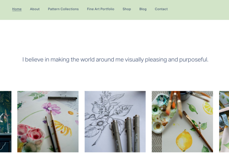 My website