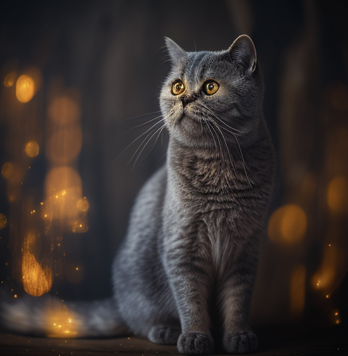 Realistic Cat Render