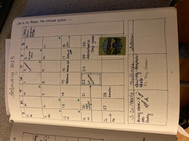 Bullet journal 2023 - student project