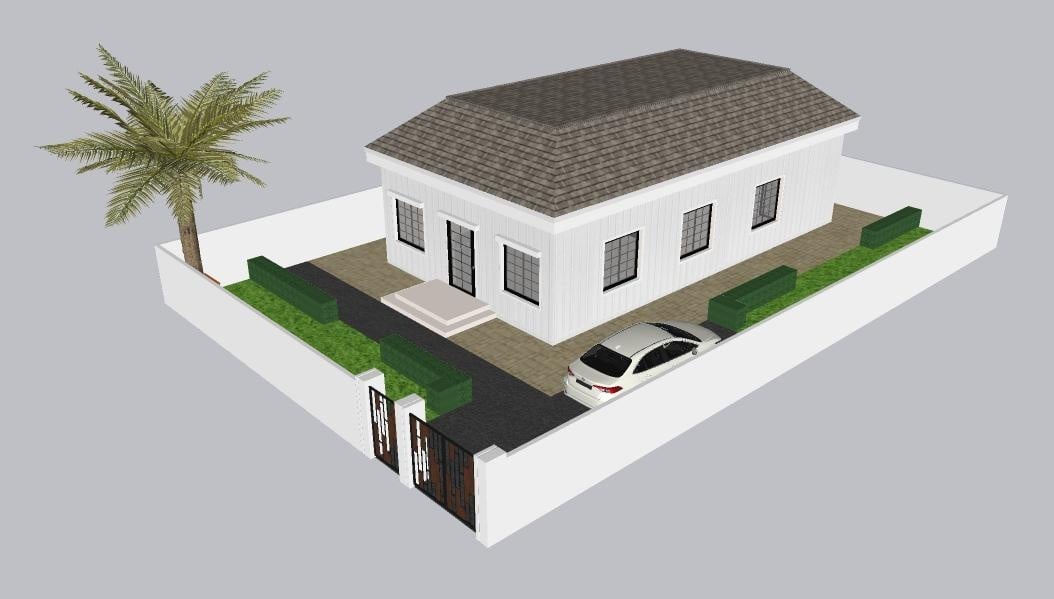 3D house - student project