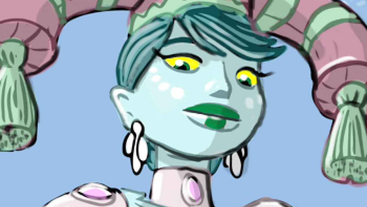 Turn my daughter into an Alien Princess - student project