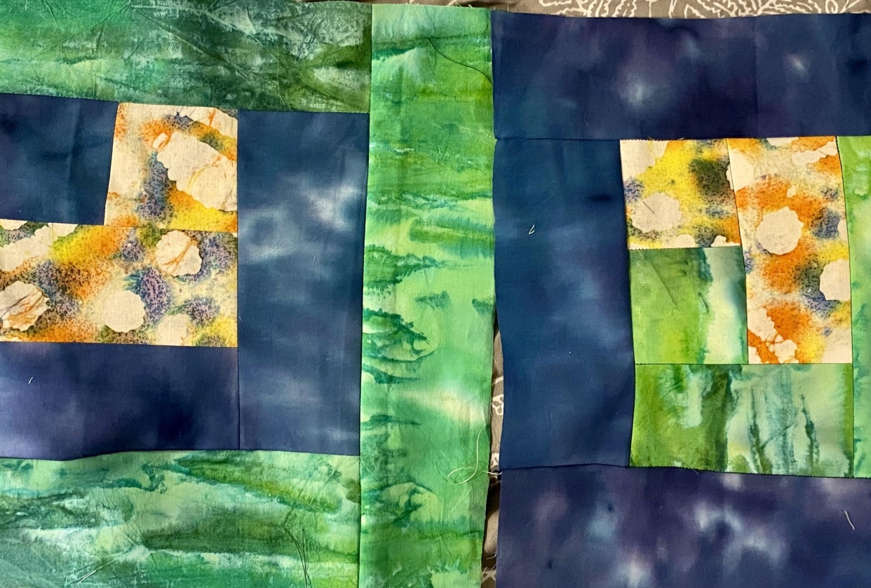 This is really my 1st quilt block! - student project