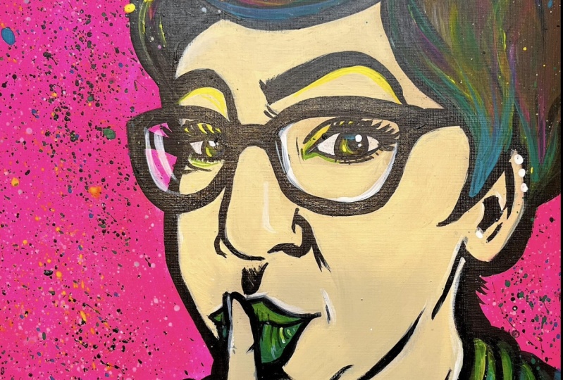 Turning Myself into Colorful Pop Art