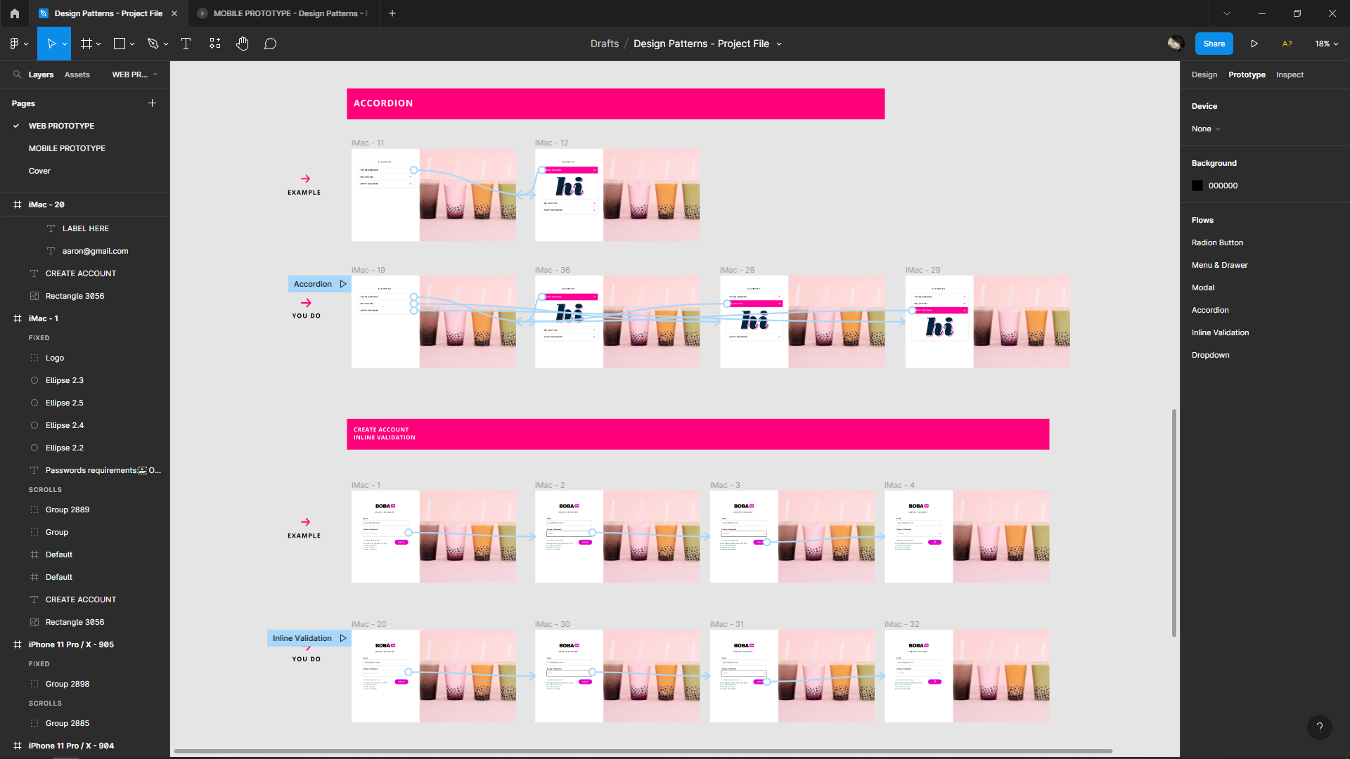 A Project for UI/UX Design patterns + best practices - student project