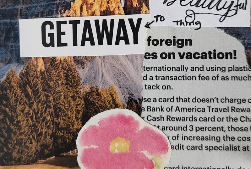 Paper Collage Card