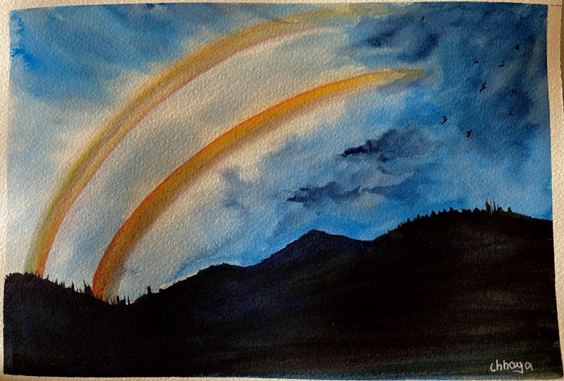 Painting beautiful Rainbows