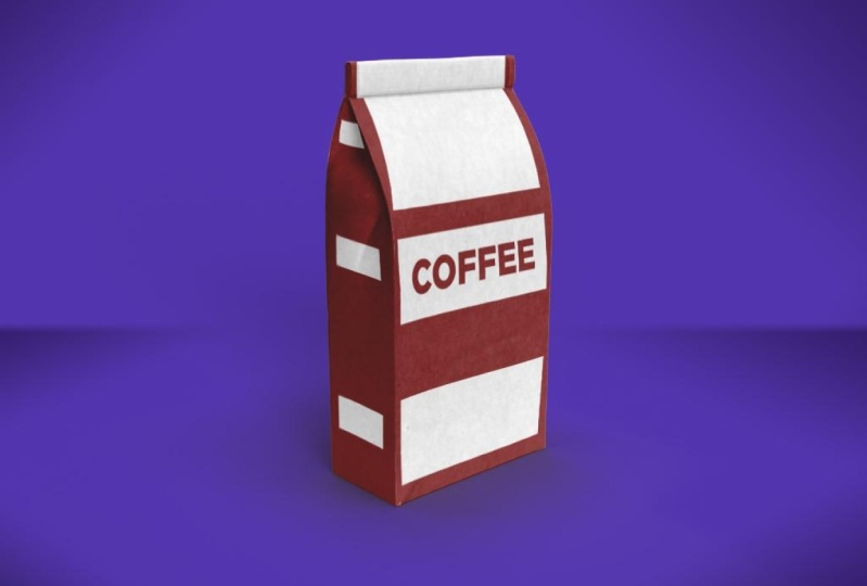 Design realistic package mockup