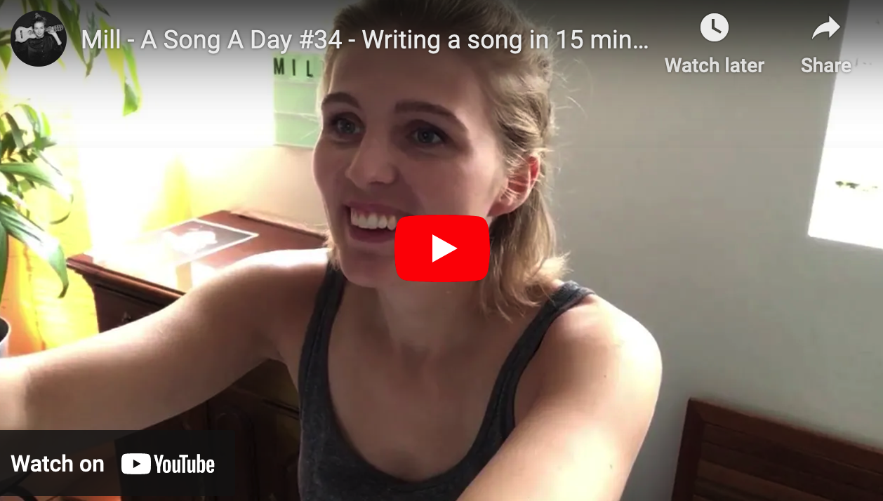 15 Min Songwriting - See the whole process - student project