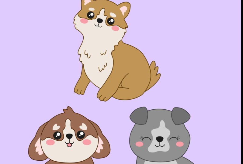 Kawaii Puppies