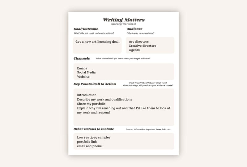 Writing Matters Class Project