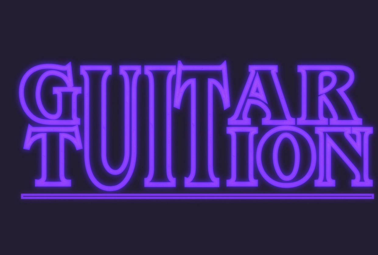 Guitar Tuition - student project