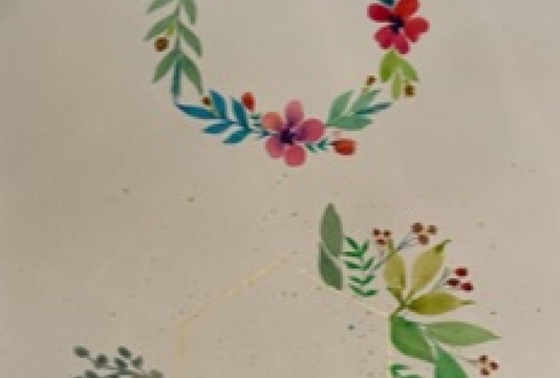Fun loose florals