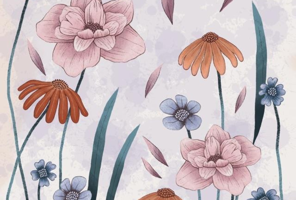 Floral Illustration - student project