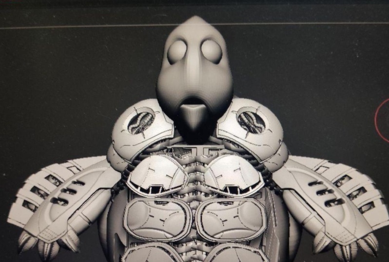 Hardsurface practice at Zbrush