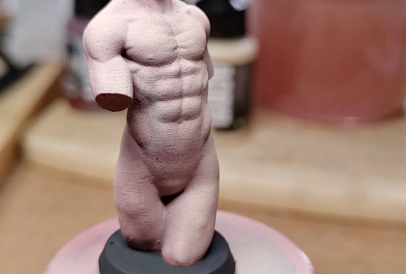 Skin tones with the airbrush