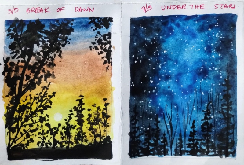 Therapeutic watercolor with payal