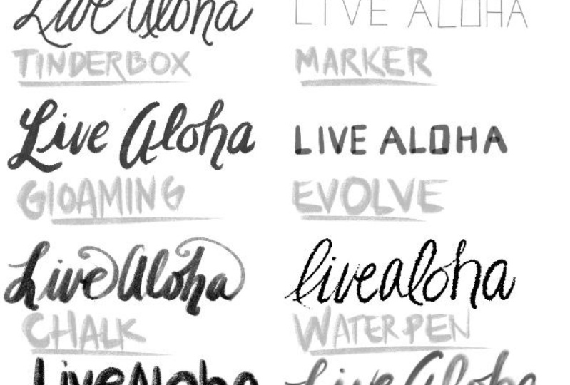 8 Lettering Pens