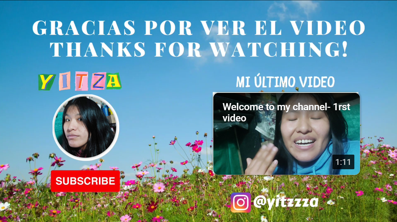 Thumbnail de mi canal de Youtube - student project