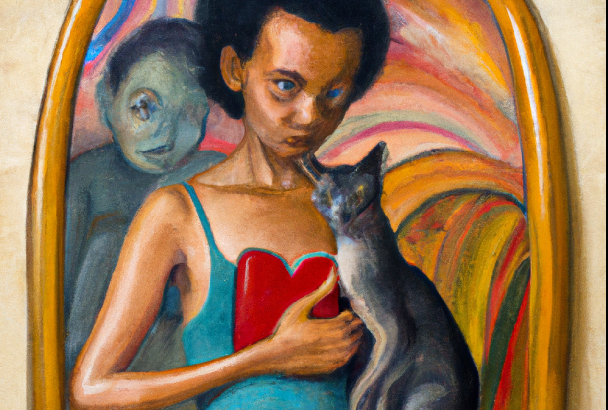 Cats and books and plants - student project