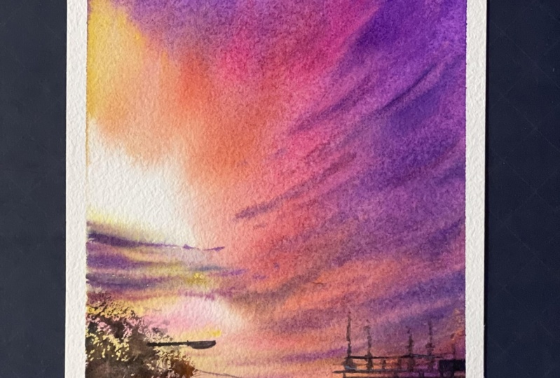 Vibrant skies and colours with Dhritikana nath