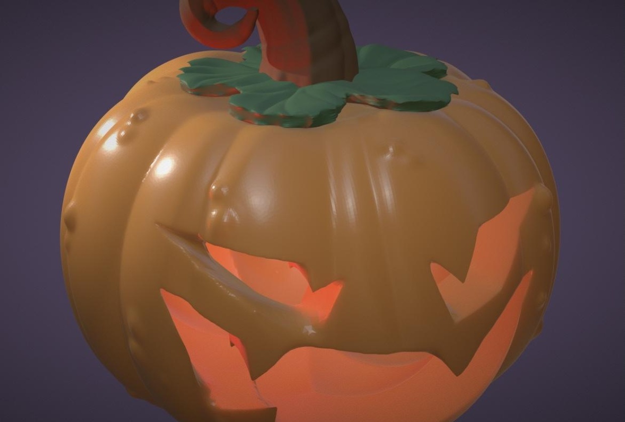 Jack o lantern - student project