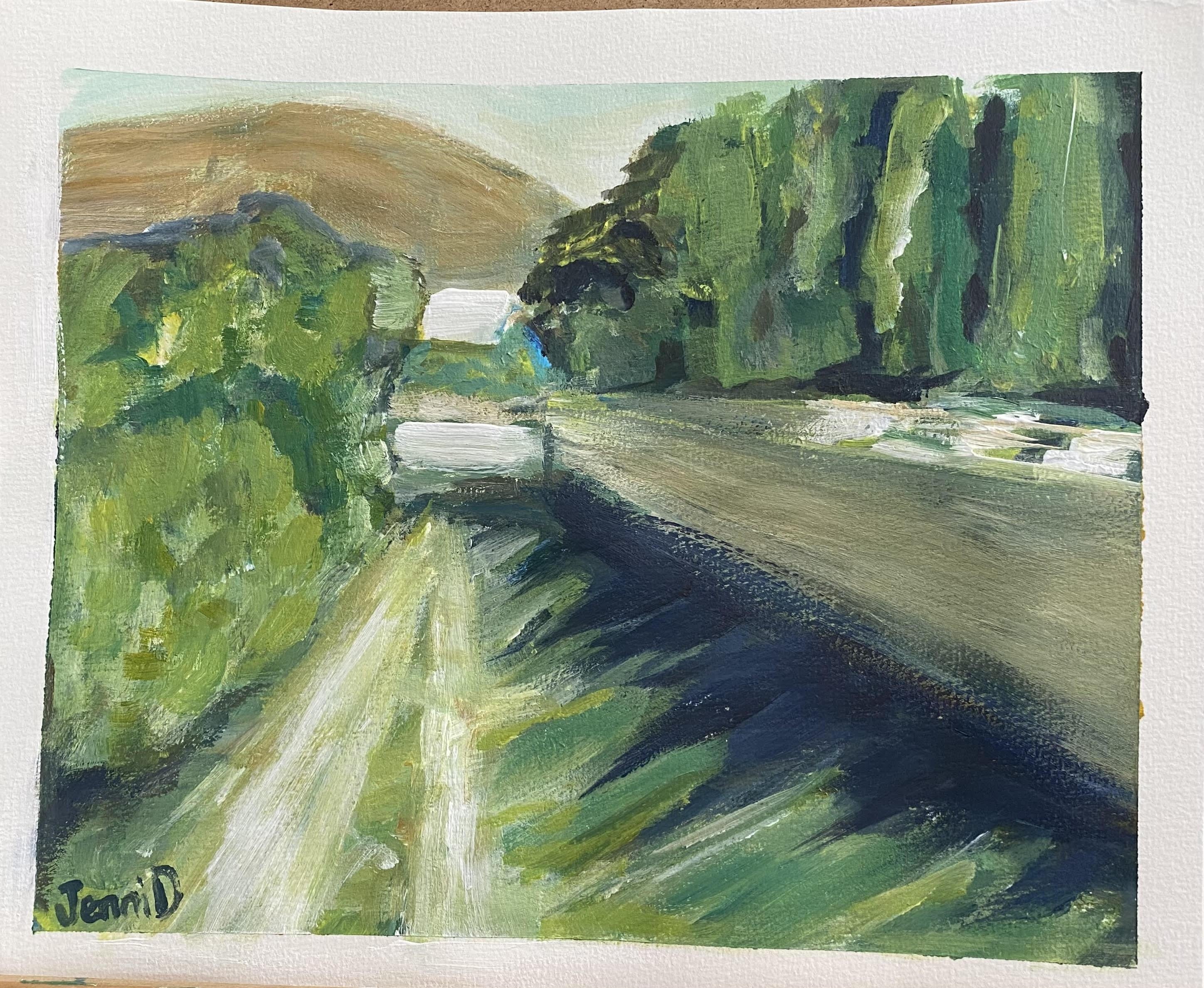 loosen up your painting project part 1 - student project