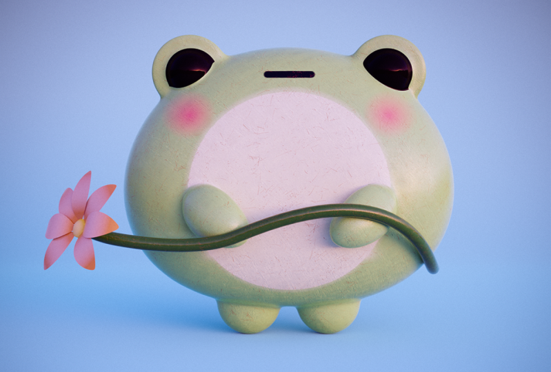 Froggies with Flower :D <3
