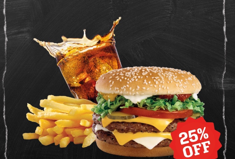 Burger flyer