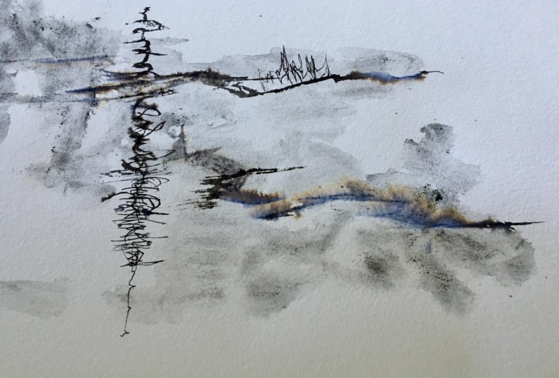 Intuitive Painting Creating Abstracts In Liquid Charcoal & India Ink DENISE LOVE Skillshare